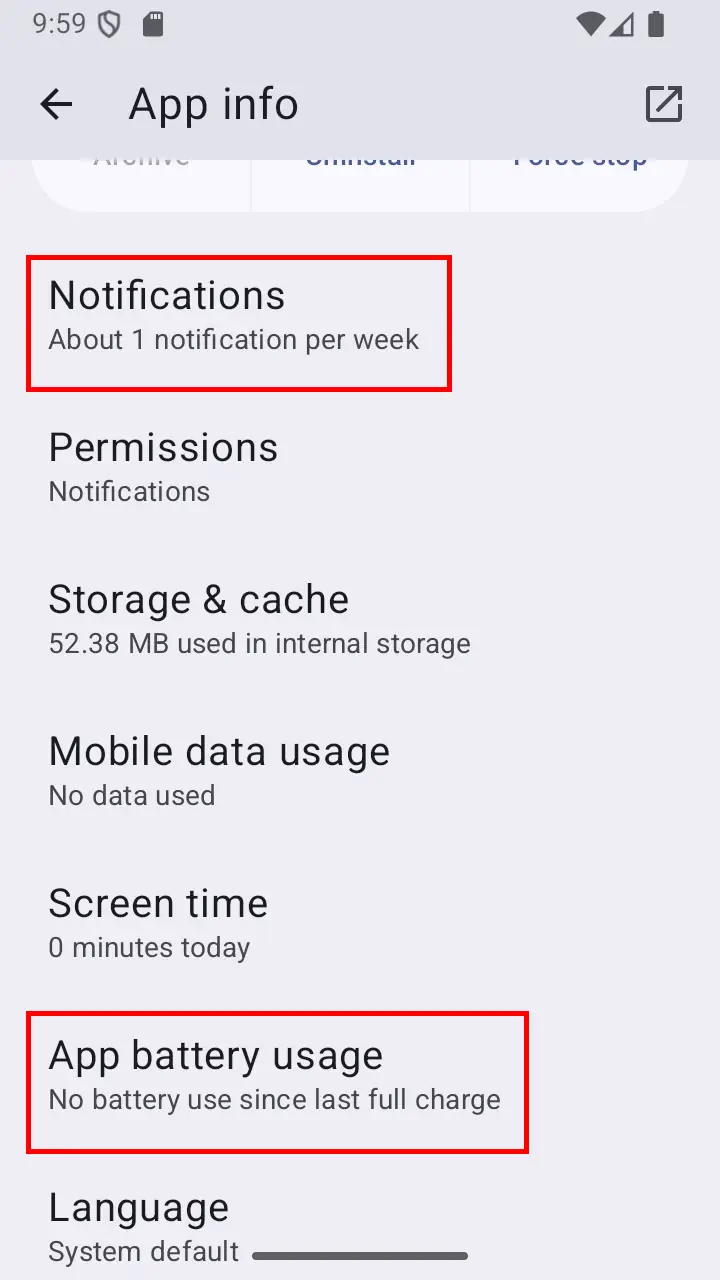 Notifications Tip