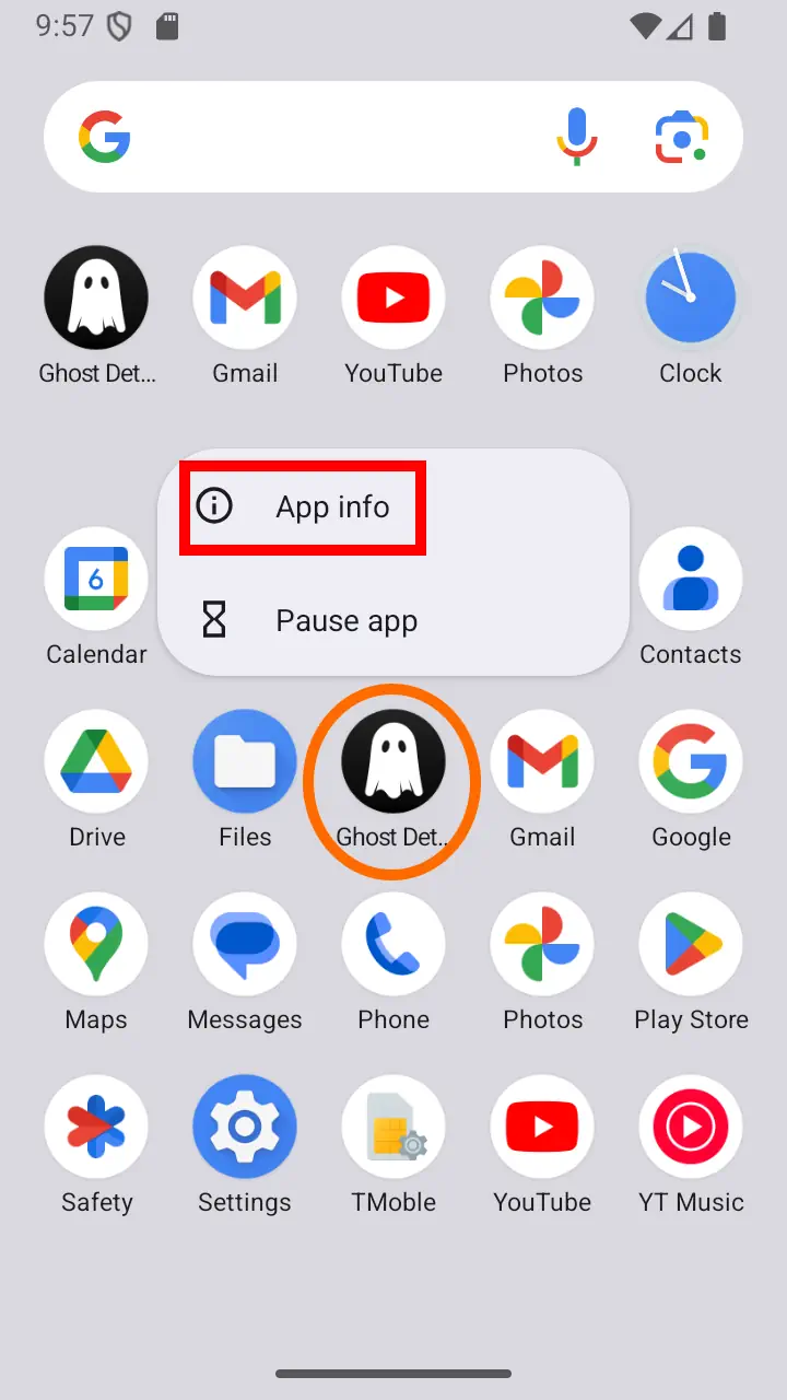 App Info Tip